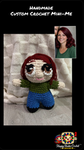 ⭐ Happy Hooker Crochet — Custom Mini‑Me Crochet Dolls (approx. 30cm - Handmade Collectible starting at $270)