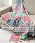 ⭐ Happy Hooker Crochet™ – Granny Square Throw Blanket Pattern (download pattern only)