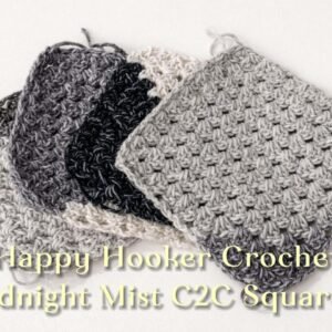 Happy Hooker Crochet™ - Midnight Mist C2C Squares
