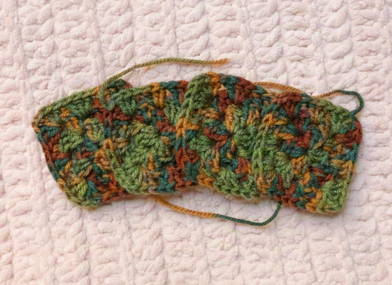 Happy Hooker Crochet™ - Autumn Ember Minis Granny Squares