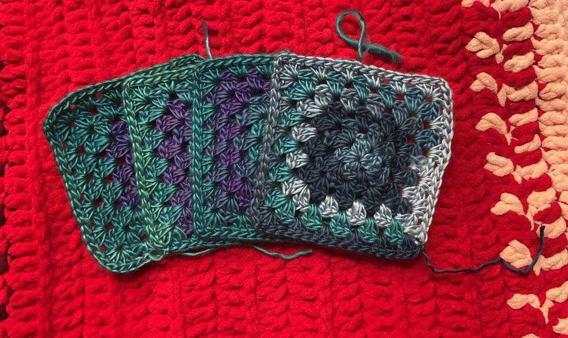 Happy Hooker Crochet™ - Nebula Fade Granny Squares
